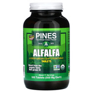 <img alt="Pines International, Alfalfa, 500 mg, 500 Tablets" title="Pines International, Alfalfa, 500 mg, 500 Tablets,043952000216"