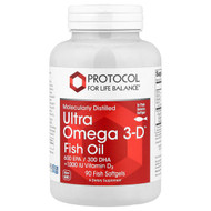 <img alt="Protocol for Life Balance, Ultra Omega 3-D, 90 Fish Softgels" title="Protocol for Life Balance, Ultra Omega 3-D, 90 Fish Softgels,707359116634"