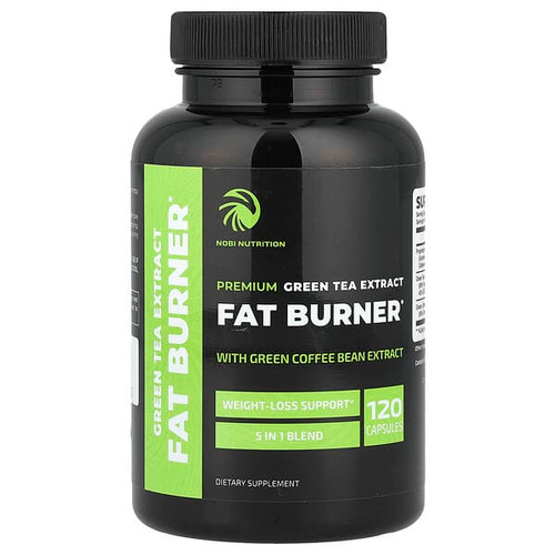 <img alt="Nobi Nutrition, Premium Green Tea Extract Fat Burner, 120 Capsules" title="Nobi Nutrition, Premium Green Tea Extract Fat Burner, 120 Capsules,850018274395"