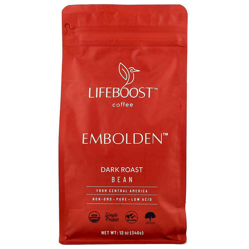 <img alt="Lifeboost, Coffee, Embolden, Bean, Dark Roast, 12 oz (340 g)" title="Lifeboost, Coffee, Embolden, Bean, Dark Roast, 12 oz (340 g),850072547077"