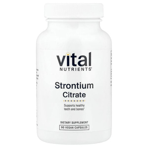 <img alt="Vital Nutrients, Strontium Citrate, 90 Vegan Capsules (227 mg per Capsule)" title="Vital Nutrients, Strontium Citrate, 90 Vegan Capsules (227 mg per Capsule),693465312117"