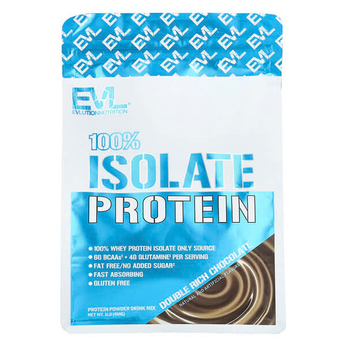 <img alt="EVLution Nutrition, 100% Isolate Protein, Double Rich Chocolate, 1 lb (454 g)" title="EVLution Nutrition, 100% Isolate Protein, Double Rich Chocolate, 1 lb (454 g),818901028517"