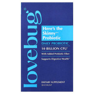 <img alt="LoveBug Probiotics, Heres The Skinny Probiotic, 30 Tablets" title="LoveBug Probiotics, Heres The Skinny Probiotic, 30 Tablets,864377000175"