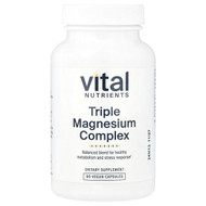 <img alt="Vital Nutrients, Triple Magnesium Complex, 90 Vegan Capsules (250 mg per Capsule)" title="Vital Nutrients, Triple Magnesium Complex, 90 Vegan Capsules (250 mg per Capsule),693465309117"