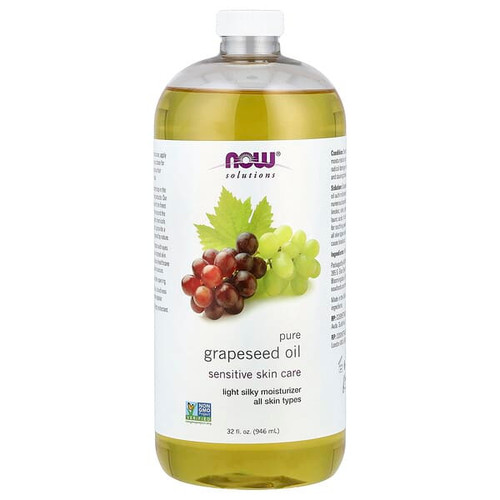 <img alt="Now Foods, Solutions, Pure Grapeseed Oil, All Skin Types, 32 fl oz (946 ml)" title="Now Foods, Solutions, Pure Grapeseed Oil, All Skin Types, 32 fl oz (946 ml),733739077110"