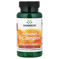 <img alt="Swanson Vitamins, Activated B-Complex, 60 Veggie Capsules" title="Swanson Vitamins, Activated B-Complex, 60 Veggie Capsules,087614210704"