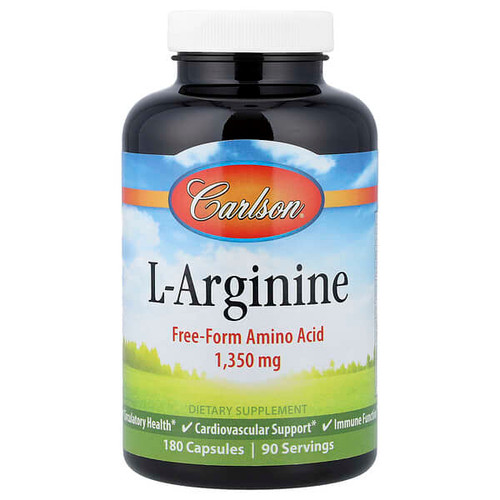 <img alt="Carlson, L-Arginine, 180 Capsules (675 mg per Capsule)" title="Carlson, L-Arginine, 180 Capsules (675 mg per Capsule),088395673207"