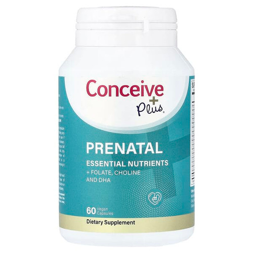 <img alt="Conceive Plus, Prenatal, 60 Vegan Capsules" title="Conceive Plus, Prenatal, 60 Vegan Capsules,9337213007207"