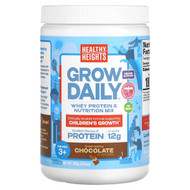 <img alt="Healthy Heights, Grow Daily, Whey Protein & Nutrition Mix, For Kids 3+, Chocolate, 10.9 oz (308 g)" title="Healthy Heights, Grow Daily, Whey Protein & Nutrition Mix, For Kids 3+, Chocolate, 10.9 oz (308 g),854180008369"