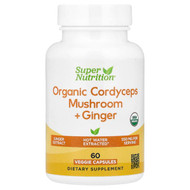 <img alt="Super Nutrition, Organic Cordyceps Mushroom + Ginger, 60 Veggie Capsules" title="Super Nutrition, Organic Cordyceps Mushroom + Ginger, 60 Veggie Capsules,898220024759"