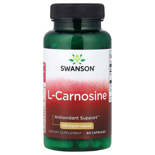 <img alt="Swanson Vitamins, L-Carnosine , 500 mg, 60 Capsules" title="Swanson Vitamins, L-Carnosine , 500 mg, 60 Capsules,087614021188"