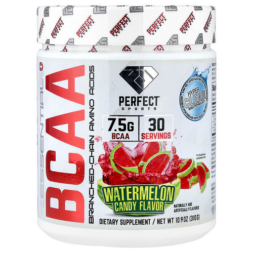 <img alt="PERFECT Sports, BCAA Hyper Clear, Watermelon Candy, 10.9 oz (310 g)" title="PERFECT Sports, BCAA Hyper Clear, Watermelon Candy, 10.9 oz (310 g),699097754172"