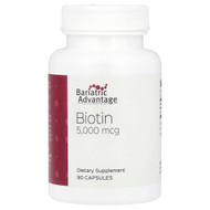 <img alt="Bariatric Advantage, Biotin , 5,000 mcg, 90 Capsules" title="Bariatric Advantage, Biotin , 5,000 mcg, 90 Capsules,893963000848"