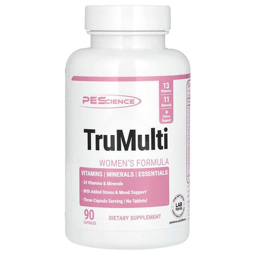 <img alt="PEScience, TruMulti, Womens Formula, 90 Capsules" title="PEScience, TruMulti, Womens Formula, 90 Capsules,040232199813"