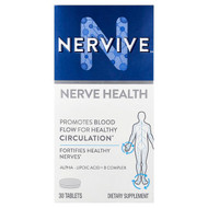 <img alt="Nervive, Nerve Health, 30 Tablets" title="Nervive, Nerve Health, 30 Tablets,037000491156"