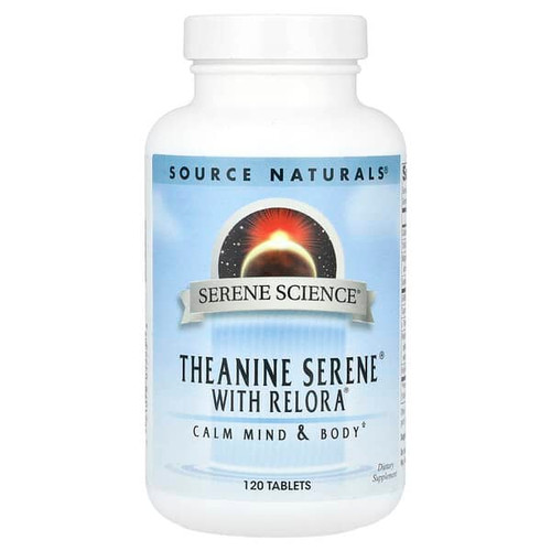 <img alt="Source Naturals, Serene Science, Theanine Serene With Relora, 120 Tablets" title="Source Naturals, Serene Science, Theanine Serene With Relora, 120 Tablets,021078017738"