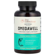 <img alt="Live Conscious, OmegaWell, Premium Omega-3 Formula, High Potency, 60 Softgels (1,000 mg per Softgel)" title="Live Conscious, OmegaWell, Premium Omega-3 Formula, High Potency, 60 Softgels (1,000 mg per Softgel),850008273100"
