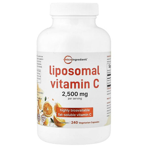 <img alt="Micro Ingredients, Liposomal Vitamin C, 240 Vegetarian Capsules (625 mg per Capsule)" title="Micro Ingredients, Liposomal Vitamin C, 240 Vegetarian Capsules (625 mg per Capsule),850069023744"
