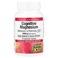 <img alt="Natural Factors, Cognitive Magnesium, 90 Vegetarian Capsules (48 mg per Capsule)" title="Natural Factors, Cognitive Magnesium, 90 Vegetarian Capsules (48 mg per Capsule),068958016696"