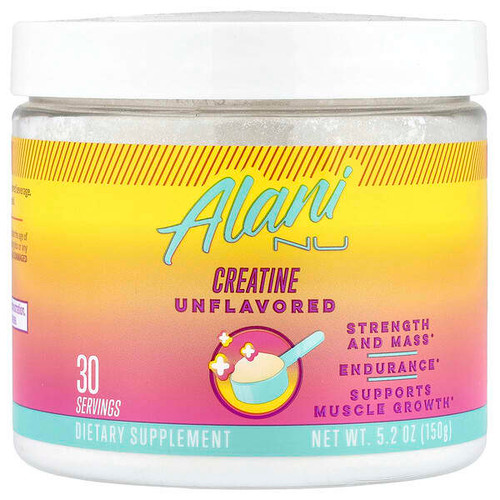 <img alt="Alani Nu, Creatine, Unflavored, 5.2 oz (150 g)" title="Alani Nu, Creatine, Unflavored, 5.2 oz (150 g),810030514978"