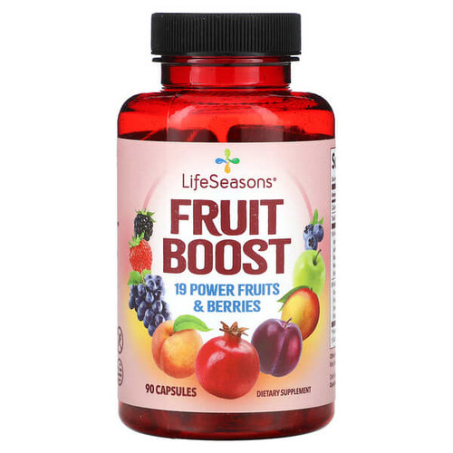 <img alt="LifeSeasons, Fruit Boost, 90 Capsules" title="LifeSeasons, Fruit Boost, 90 Capsules,810034441799"