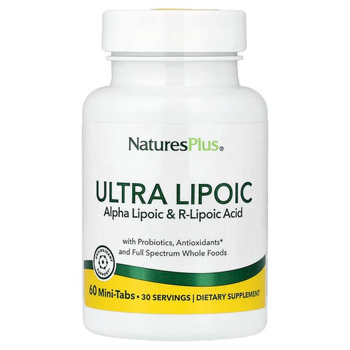 <img alt="NaturesPlus, Ultra Lipoic, 60 Mini-Tabs" title="NaturesPlus, Ultra Lipoic, 60 Mini-Tabs,097467052246"