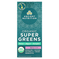 <img alt="Ancient Nutrition, Organic Super Greens, Berry, 16 On-The-Go Stick Packs, 0.3 oz (7.5 g) Each" title="Ancient Nutrition, Organic Super Greens, Berry, 16 On-The-Go Stick Packs, 0.3 oz (7.5 g) Each,816401027979"