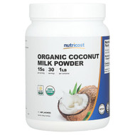 <img alt="Nutricost, Organic Coconut Milk Powder, Unflavored, 1 lbs (454 g)" title="Nutricost, Organic Coconut Milk Powder, Unflavored, 1 lbs (454 g),702669934961"