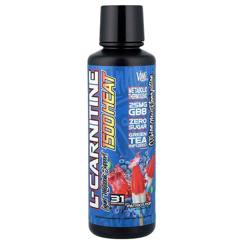 <img alt="VMI Sports, L-Carnitine 1500 Heat, Patriot Pop, 16 fl oz (473 ml)" title="VMI Sports, L-Carnitine 1500 Heat, Patriot Pop, 16 fl oz (473 ml),850748005672"