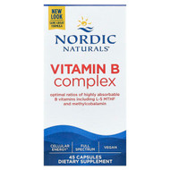 <img alt="Nordic Naturals, Vitamin B Complex, 45 Capsules" title="Nordic Naturals, Vitamin B Complex, 45 Capsules,768990015311"