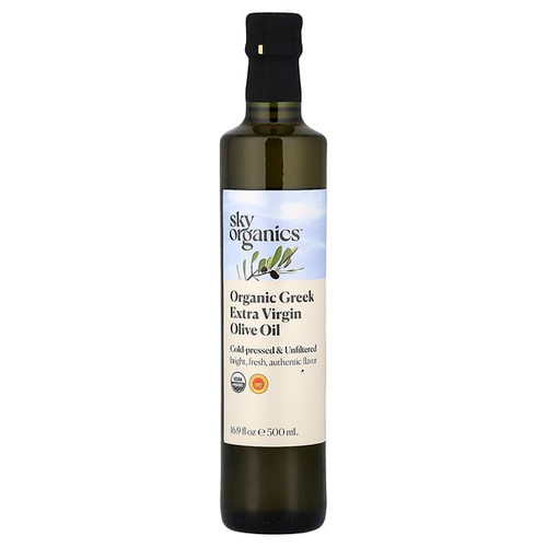 <img alt="Sky Organics, Organic Greek Extra Virgin Olive Oil, 16.9 fl oz (500 ml)" title="Sky Organics, Organic Greek Extra Virgin Olive Oil, 16.9 fl oz (500 ml),856045007012"