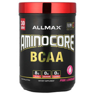 <img alt="ALLMAX, AMINOCORE BCAA, Pink Lemonade, 0.76 lbs (345 g)" title="ALLMAX, AMINOCORE BCAA, Pink Lemonade, 0.76 lbs (345 g),665553228655"