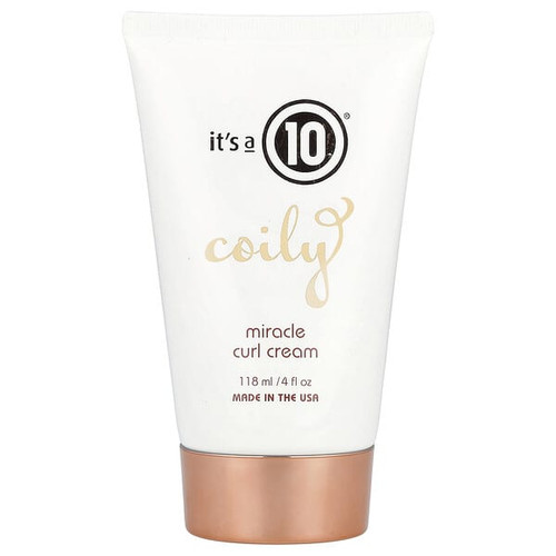 <img alt="Its a 10, Coily, Miracle Curl Cream , 4 fl oz (118 ml)" title="Its a 10, Coily, Miracle Curl Cream , 4 fl oz (118 ml),850011058206"