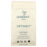 <img alt="Lifeboost, Coffee, Optimist, Ground, Light Roast, 12 oz (340 g)" title="Lifeboost, Coffee, Optimist, Ground, Light Roast, 12 oz (340 g),850072547091"
