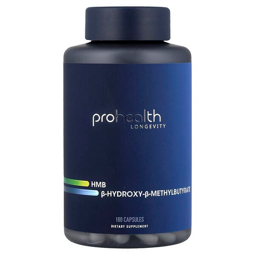 <img alt="ProHealth Longevity, HMB B-Hydroxy-B-Methylbutyrate, 180 Capsules" title="ProHealth Longevity, HMB B-Hydroxy-B-Methylbutyrate, 180 Capsules,810159160780"