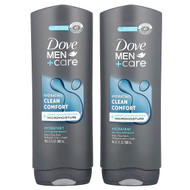 <img alt="Dove, Men+Care, Clean Comfort, Body and Face Wash, 2 Pack, 18 fl oz (532 ml) Each" title="Dove, Men+Care, Clean Comfort, Body and Face Wash, 2 Pack, 18 fl oz (532 ml) Each,011111455429"