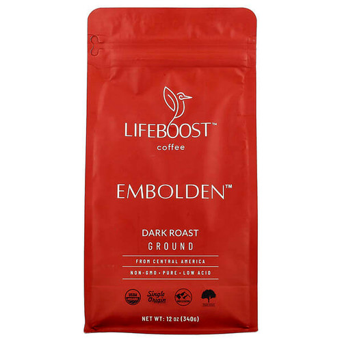 <img alt="Lifeboost, Coffee, Embolden, Ground, Dark Roast, 12 oz (340 g)" title="Lifeboost, Coffee, Embolden, Ground, Dark Roast, 12 oz (340 g),850072547060"