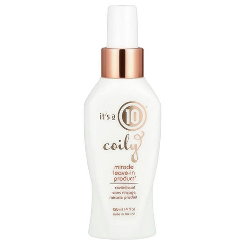 <img alt="Its a 10, Coily, Miracle Leave-In Product, 4 fl oz (120 ml)" title="Its a 10, Coily, Miracle Leave-In Product, 4 fl oz (120 ml),850011058220"