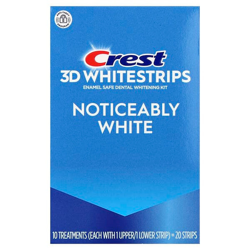 <img alt="Crest, 3D Whitestrips, Enamel Safe Dental Whitening Kit, Noticeably White, 20 Strips" title="Crest, 3D Whitestrips, Enamel Safe Dental Whitening Kit, Noticeably White, 20 Strips,889714001905"