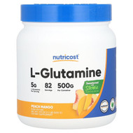 <img alt="Nutricost, L-Glutamine, Peach Mango, 17.9 fl oz (500 g)" title="Nutricost, L-Glutamine, Peach Mango, 17.9 fl oz (500 g),810014678986"