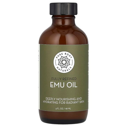 <img alt="Pure Body Naturals, Emu Oil, 4 fl oz (118 ml)" title="Pure Body Naturals, Emu Oil, 4 fl oz (118 ml),858416007478"
