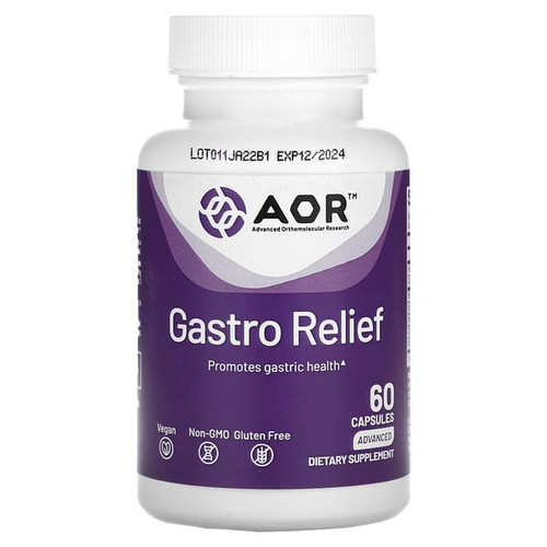 <img alt="Advanced Orthomolecular Research AOR, Gastro Relief, 60 Capsules" title="Advanced Orthomolecular Research AOR, Gastro Relief, 60 Capsules,624917081657"