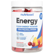 <img alt="Nutricost, Energy, Clean Energy Powder, Fruit Punch, 20 Stick Packs, 0.18 oz (5 g) Each" title="Nutricost, Energy, Clean Energy Powder, Fruit Punch, 20 Stick Packs, 0.18 oz (5 g) Each,810139570424"