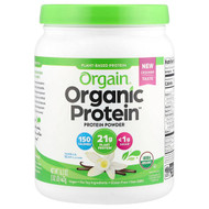 <img alt="Orgain, Organic Protein Powder, Plant Based, Vanilla Bean, 1.02 lbs (462 g)" title="Orgain, Organic Protein Powder, Plant Based, Vanilla Bean, 1.02 lbs (462 g),851770003926"