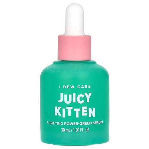 <img alt="I Dew Care, Juicy Kitten, Purifying Power-Green Serum, 1.01 fl oz (30 ml)" title="I Dew Care, Juicy Kitten, Purifying Power-Green Serum, 1.01 fl oz (30 ml),8806190718747"