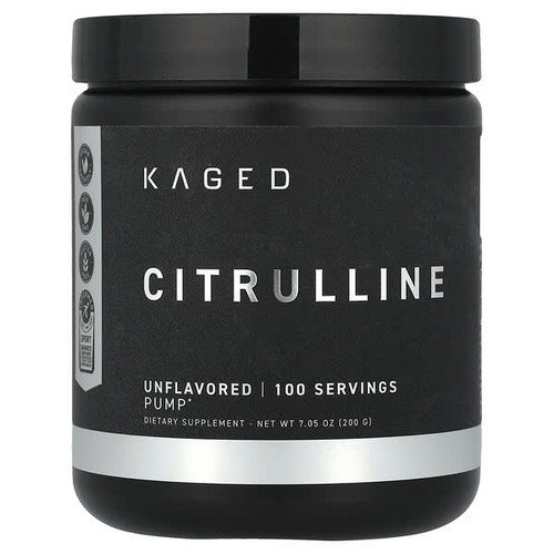<img alt="Kaged, Citrulline, Unflavored, 7.05 oz (200 g)" title="Kaged, Citrulline, Unflavored, 7.05 oz (200 g),850045966447"