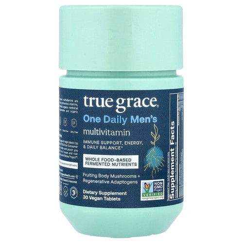 <img alt="True Grace, One Daily Mens Multivitamin, 30 Vegan Tablets" title="True Grace, One Daily Mens Multivitamin, 30 Vegan Tablets,850028009062"