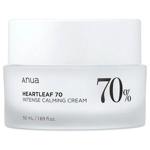 <img alt="Anua, Heartleaf 70, Intense Calming Cream, 1.69 fl oz (50 ml)" title="Anua, Heartleaf 70, Intense Calming Cream, 1.69 fl oz (50 ml),8809640730696"