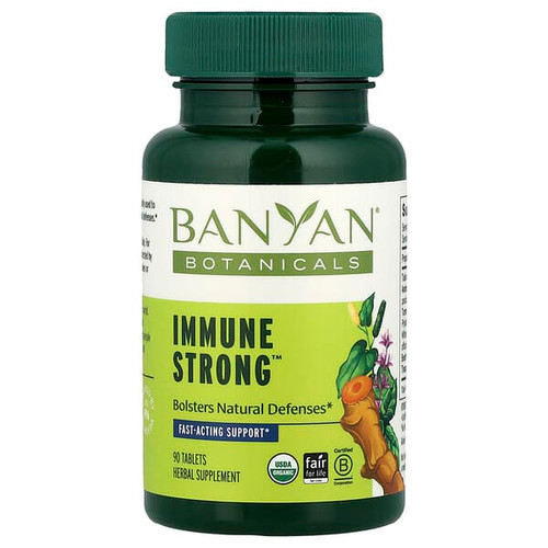<img alt="Banyan Botanicals, Immune Strong, 90 Tablets" title="Banyan Botanicals, Immune Strong, 90 Tablets,618192012017"