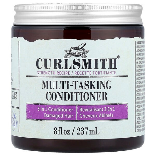 <img alt="Curlsmith, Multi-Tasking Conditioner, For Damaged Hair, 8 fl oz (237 ml)" title="Curlsmith, Multi-Tasking Conditioner, For Damaged Hair, 8 fl oz (237 ml),850005417637"